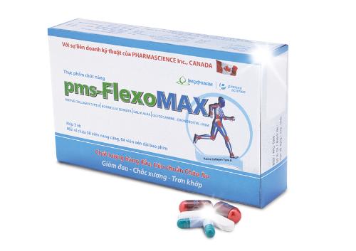 Thực phẩm chức năng cơ xương khớp pms-FlexoMAX là một trong những lựa chọn hàng đầu cho bệnh viêm khớp